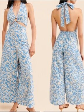 FREE PEOPLE KIRA JUMPSUIT -EUC